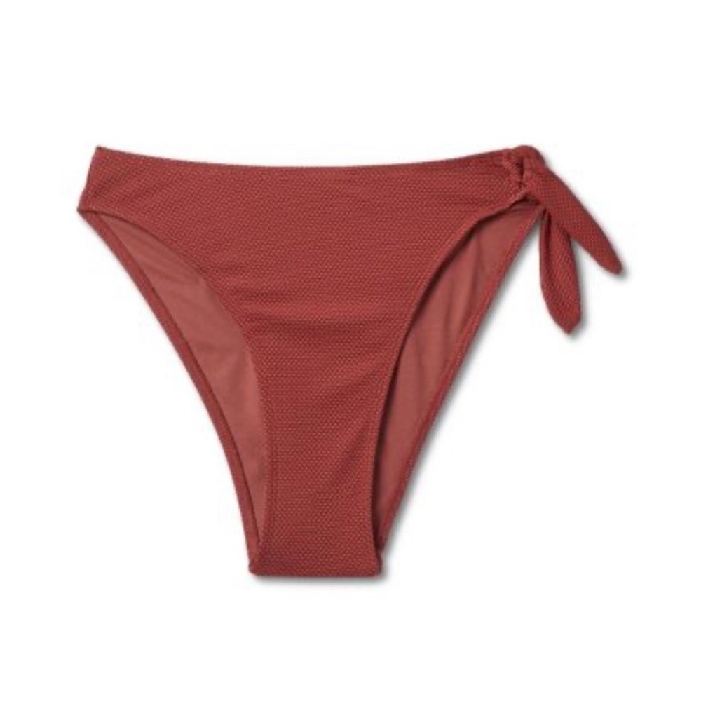 NWT WILD FABLE BIKINI BOTTOM CHEEKY RUST COLOR